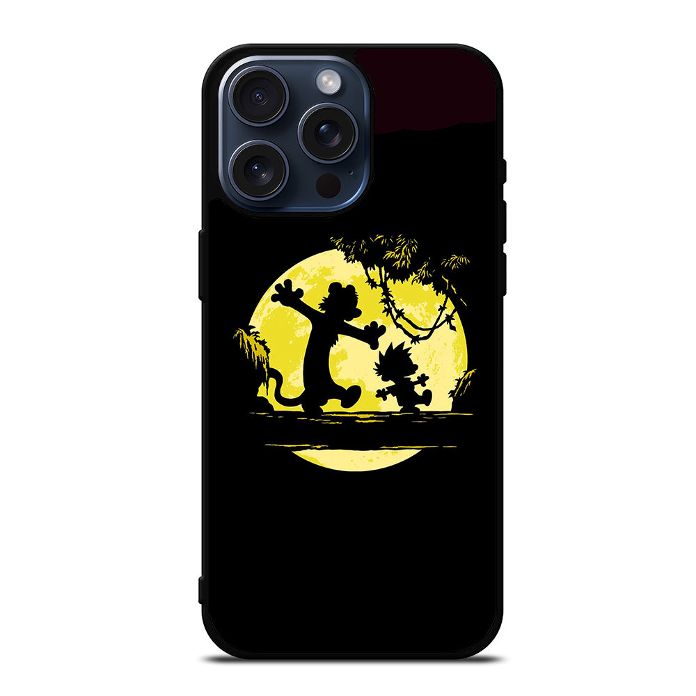 CALVIN AND HOBES SHADOW iPhone 15 Pro Max Case Cover