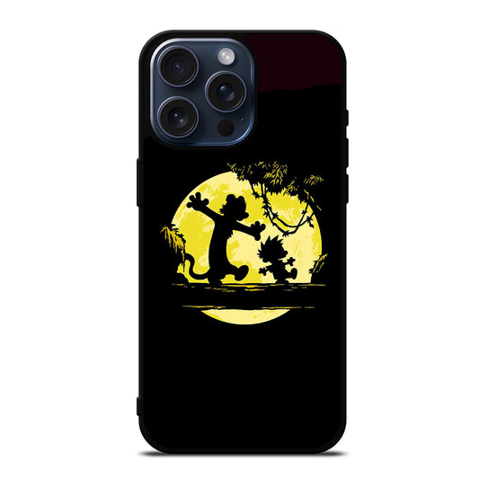 CALVIN AND HOBES SHADOW iPhone 15 Pro Max Case Cover