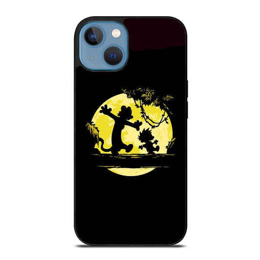 CALVIN AND HOBES SHADOW iPhone 13 Case Cover