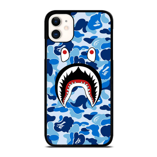 CAMO BAPE SHARK LOGO 1 iPhone 11 Case Cover