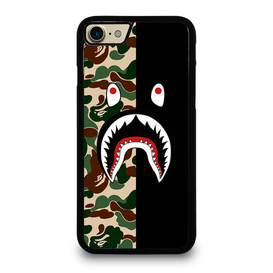 CAMO BAPE SHARK LOGO 2 iPhone 7 / 8 Case Cover