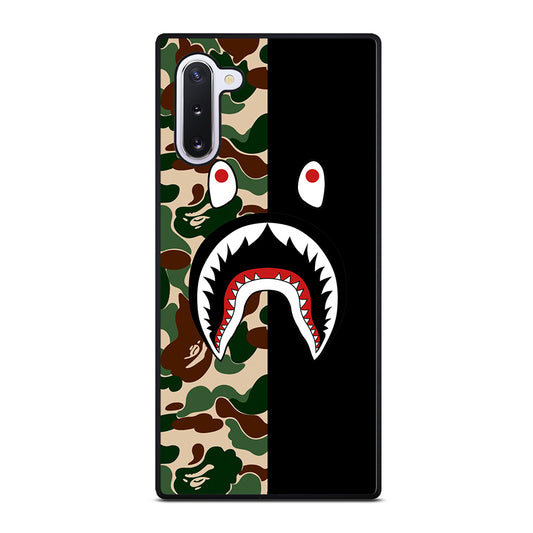 CAMO BAPE SHARK LOGO 2 Samsung Galaxy Note 10 Case Cover