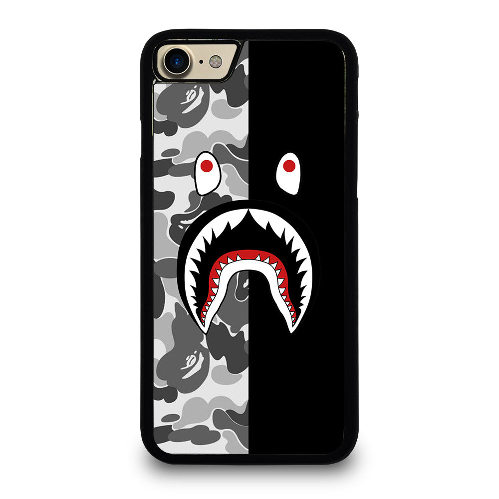 CAMO BAPE SHARK LOGO 3 iPhone 7 / 8 Case Cover