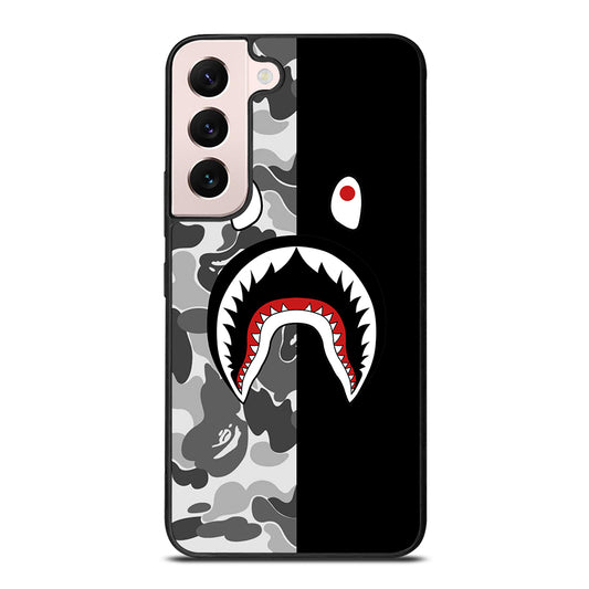 CAMO BAPE SHARK LOGO 3 Samsung Galaxy S22 Plus Case Cover