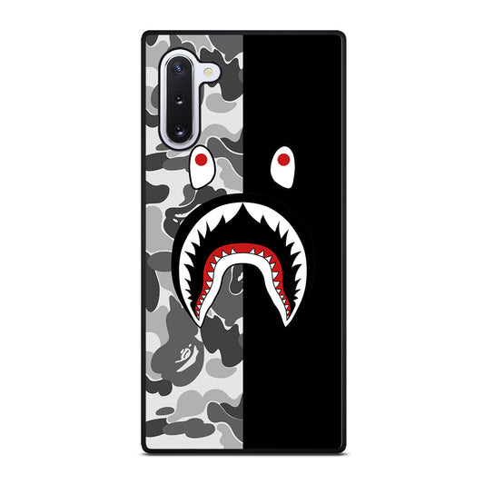 CAMO BAPE SHARK LOGO 3 Samsung Galaxy Note 10 Case Cover