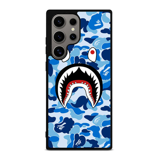 CAMO BAPE SHARK LOGO 1 Samsung Galaxy S24 Ultra Case Cover