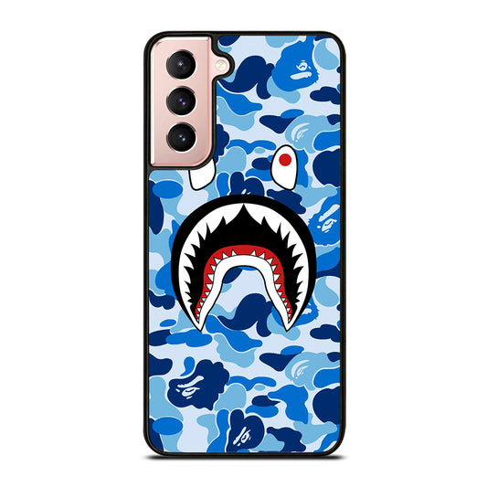 CAMO BAPE SHARK LOGO 1 Samsung Galaxy S21 Case Cover