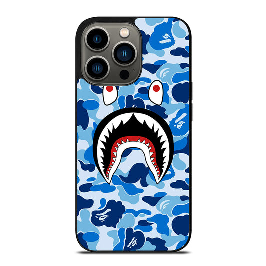 CAMO BAPE SHARK LOGO 1 iPhone 13 Pro Case Cover