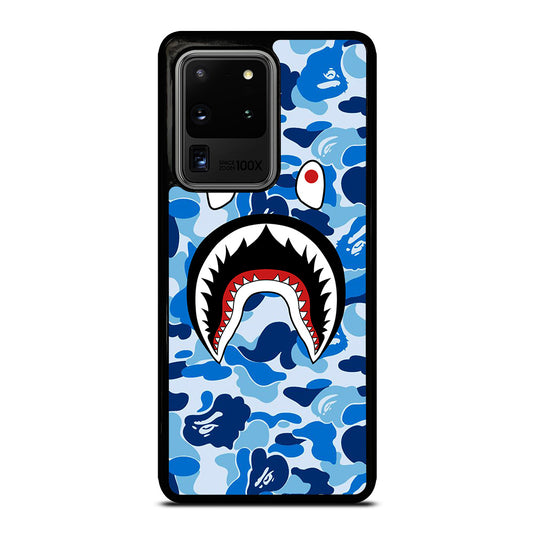 CAMO BAPE SHARK LOGO 1 Samsung Galaxy S20 Ultra Case Cover