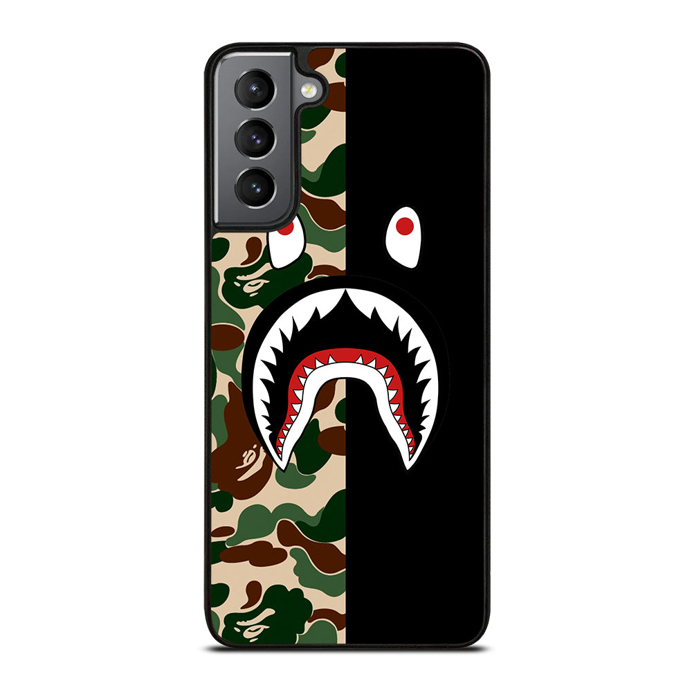 CAMO BAPE SHARK LOGO 2 Samsung Galaxy S21 Plus Case Cover