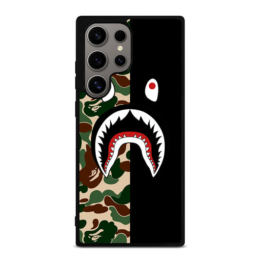CAMO BAPE SHARK LOGO 2 Samsung Galaxy S24 Ultra Case Cover