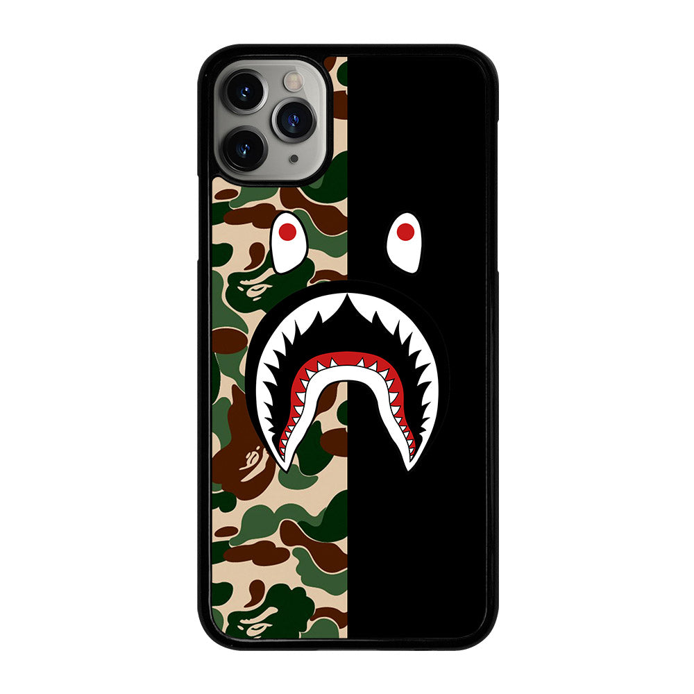 CAMO BAPE SHARK LOGO 2 iPhone 11 Pro Max Case Cover