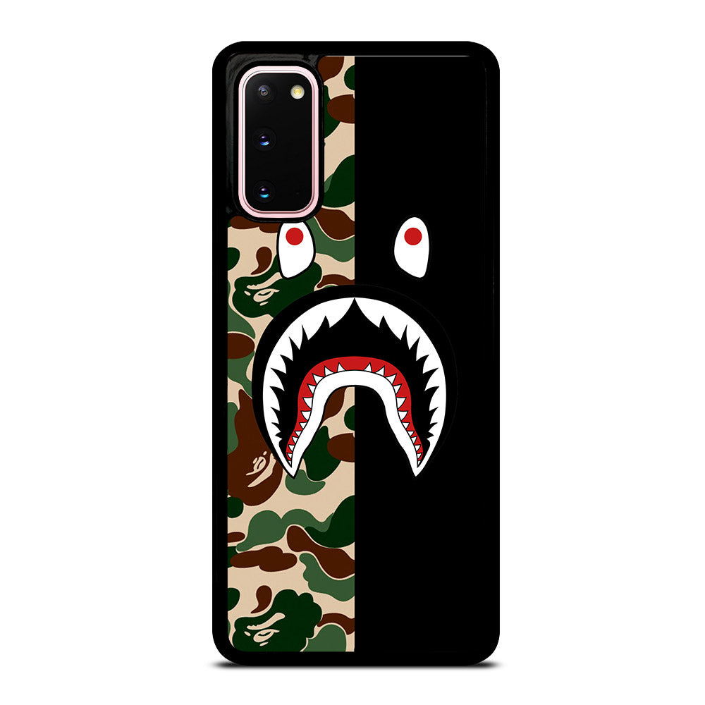 CAMO BAPE SHARK LOGO 2 Samsung Galaxy S20 Case Cover