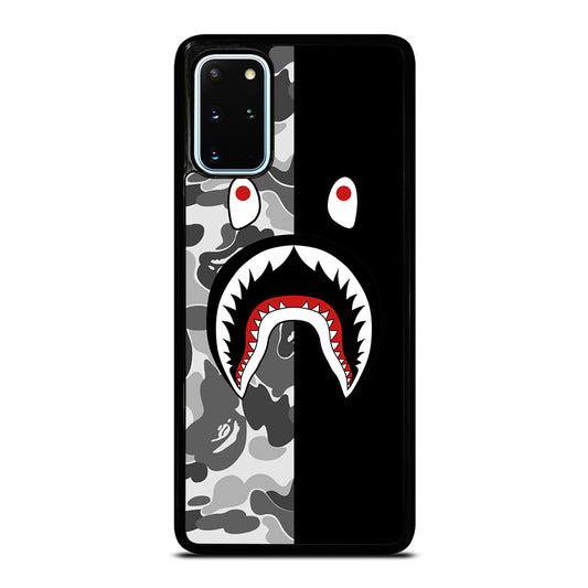 CAMO BAPE SHARK LOGO 3 Samsung Galaxy S20 Plus Case Cover