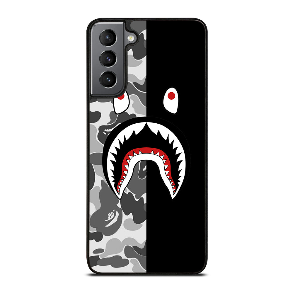 CAMO BAPE SHARK LOGO 3 Samsung Galaxy S21 Plus Case Cover