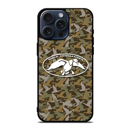 CAMO DUCK DYNASTY COMMANDER 2 iPhone 15 Pro Max Case Cover