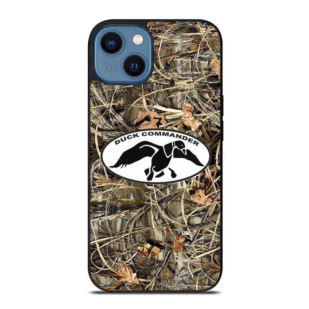 CAMO DUCK DYNASTY COMMANDER iPhone 14 Case Cover