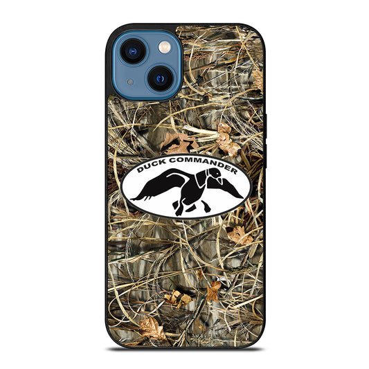 CAMO DUCK DYNASTY COMMANDER iPhone 14 Case Cover