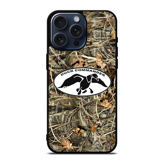 CAMO DUCK DYNASTY COMMANDER iPhone 15 Pro Max Case Cover