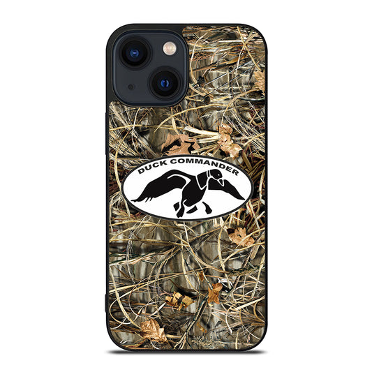 CAMO DUCK DYNASTY COMMANDER iPhone 14 Plus Case Cover