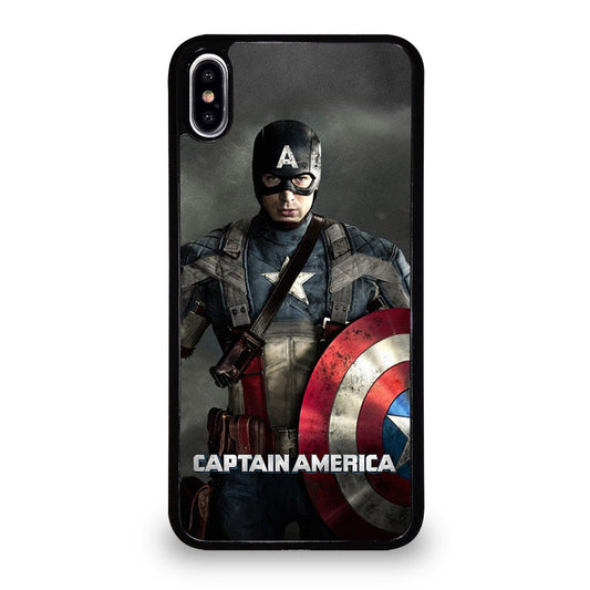 CAPTAIN AMERICA SUPERHERO iPhone XS Max Case Cover