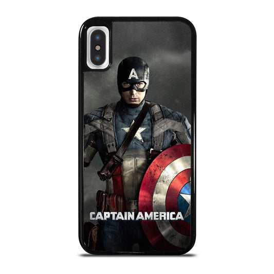 CAPTAIN AMERICA SUPERHERO iPhone X / XS Case Cover