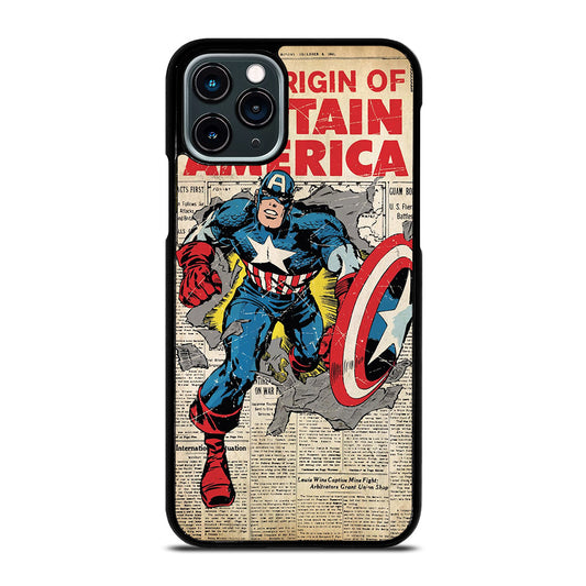 CAPTAIN AMERICA THE ORIGIN iPhone 11 Pro Case Cover