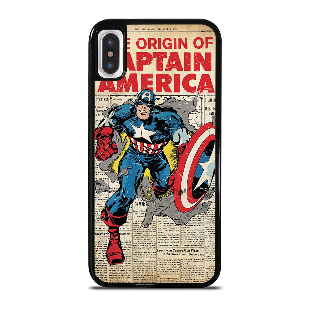 CAPTAIN AMERICA THE ORIGIN iPhone X / XS Case Cover