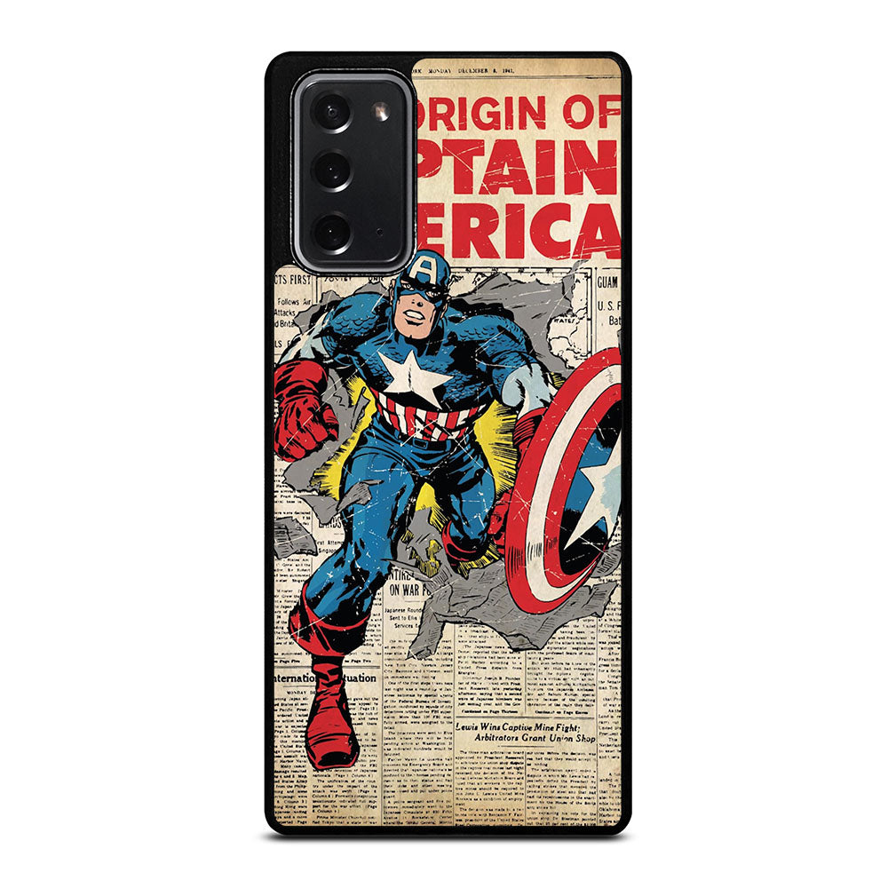 CAPTAIN AMERICA THE ORIGIN Samsung Galaxy Note 20 Case Cover