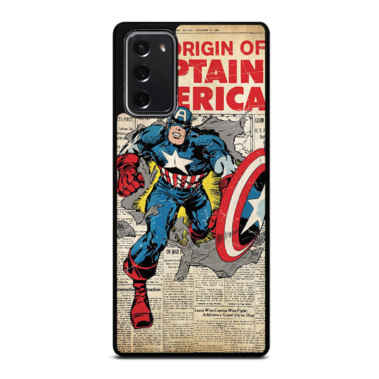 CAPTAIN AMERICA THE ORIGIN Samsung Galaxy Note 20 Case Cover