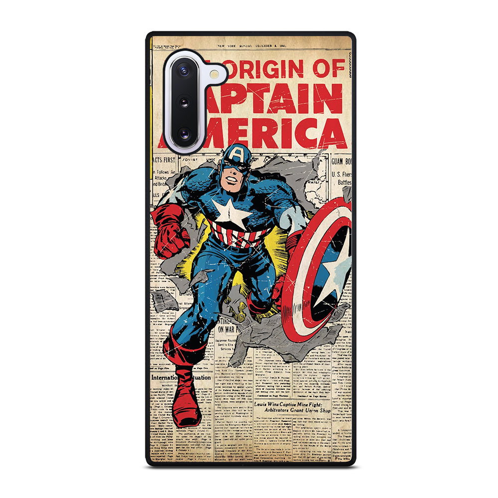 CAPTAIN AMERICA THE ORIGIN Samsung Galaxy Note 10 Case Cover