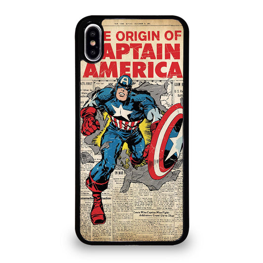 CAPTAIN AMERICA THE ORIGIN iPhone XS Max Case Cover