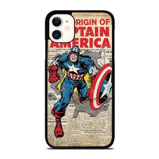 CAPTAIN AMERICA THE ORIGIN iPhone 11 Case Cover