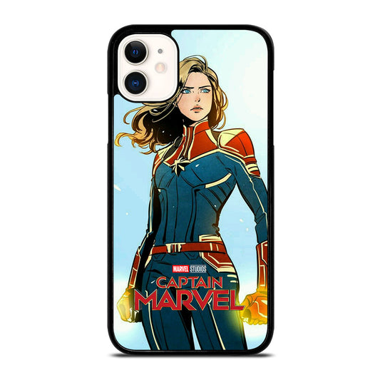 CAPTAIN MARVEL CARTOON iPhone 11 Case Cover