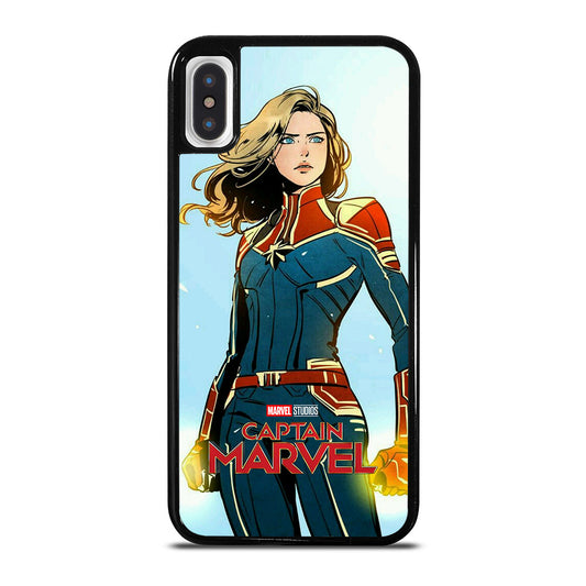 CAPTAIN MARVEL CARTOON iPhone X / XS Case Cover