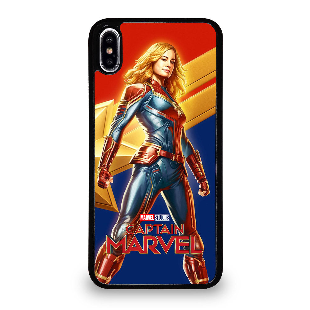 CAPTAIN MARVEL SUPERHERO iPhone XS Max Case Cover