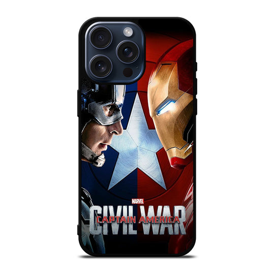 CAPTAIN AMERICA CIVIL WAR iPhone 15 Pro Max Case Cover