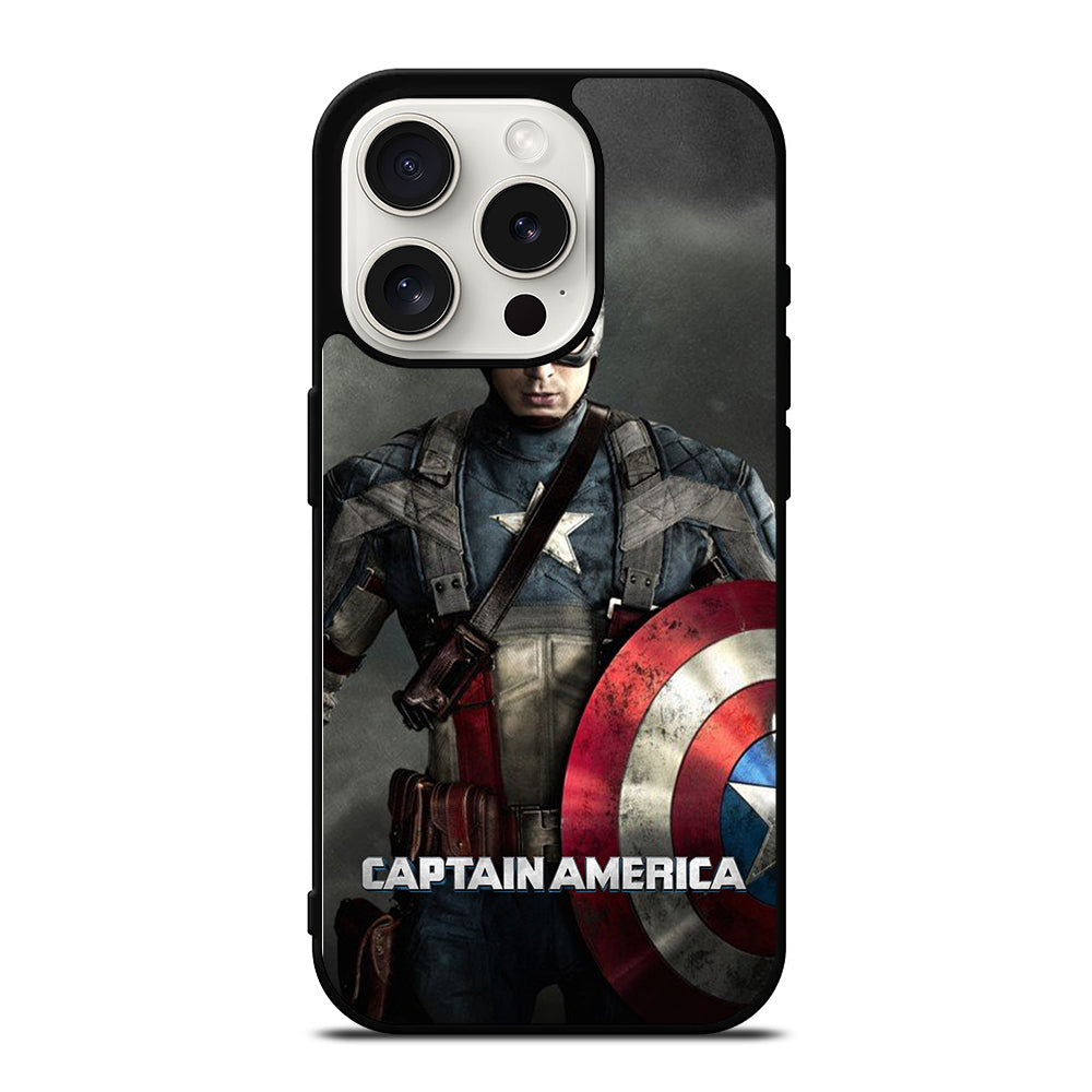 CAPTAIN AMERICA SUPERHERO iPhone 15 Pro Case Cover