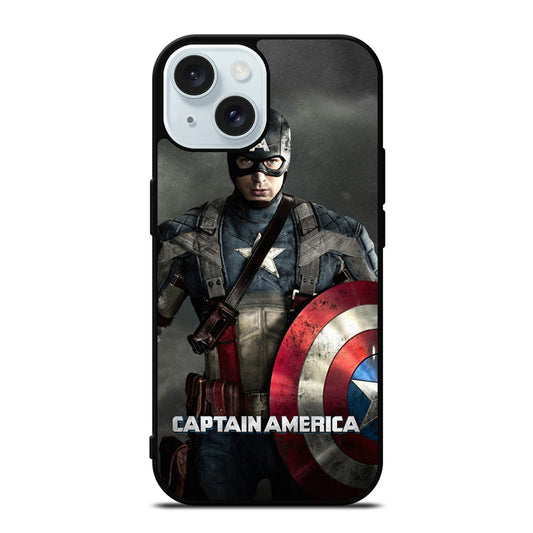 CAPTAIN AMERICA SUPERHERO iPhone 15 Case Cover