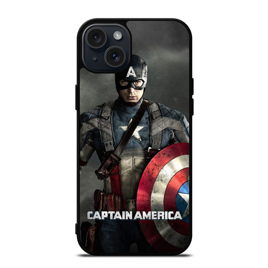 CAPTAIN AMERICA SUPERHERO iPhone 15 Plus Case Cover