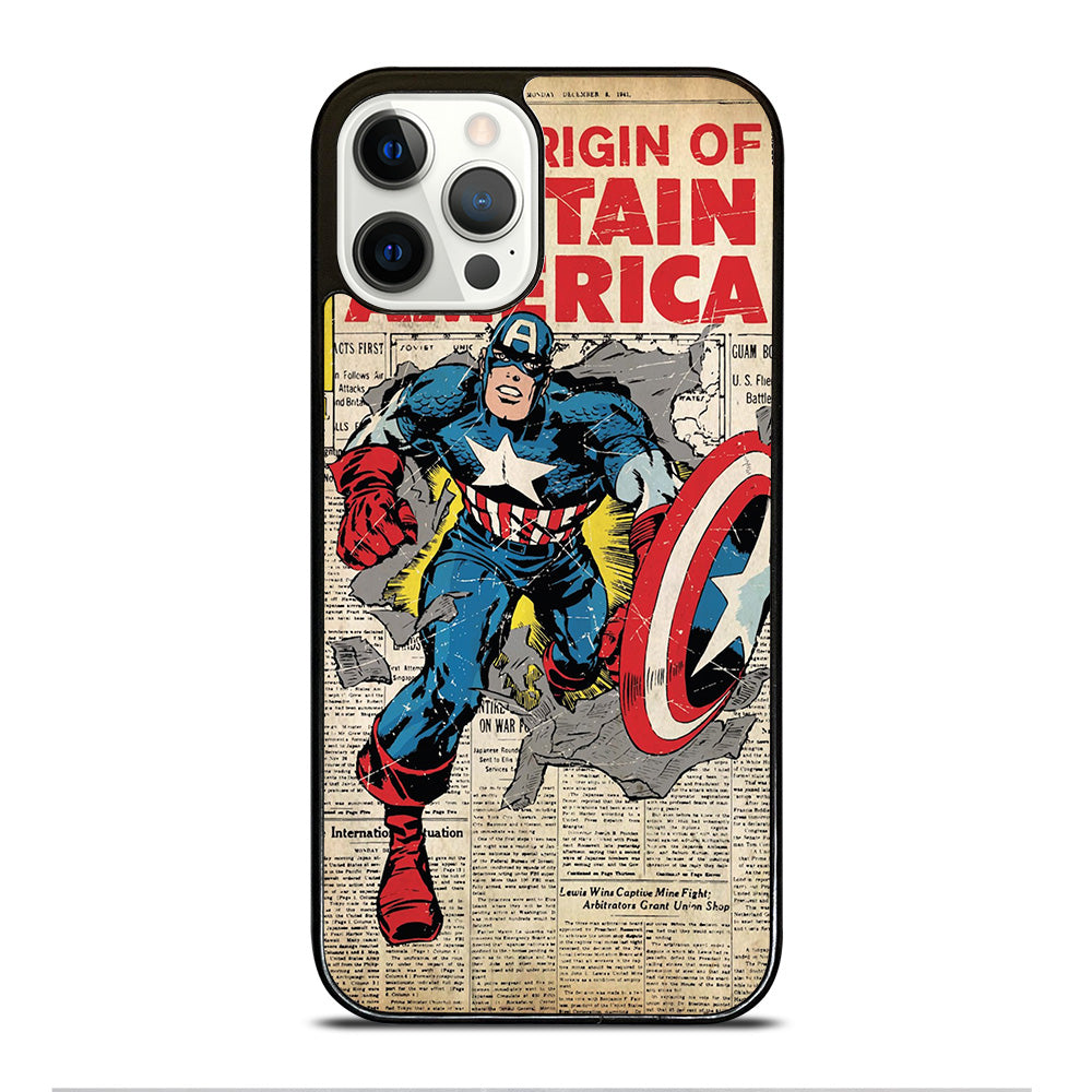 CAPTAIN AMERICA THE ORIGIN iPhone 12 Pro Case Cover