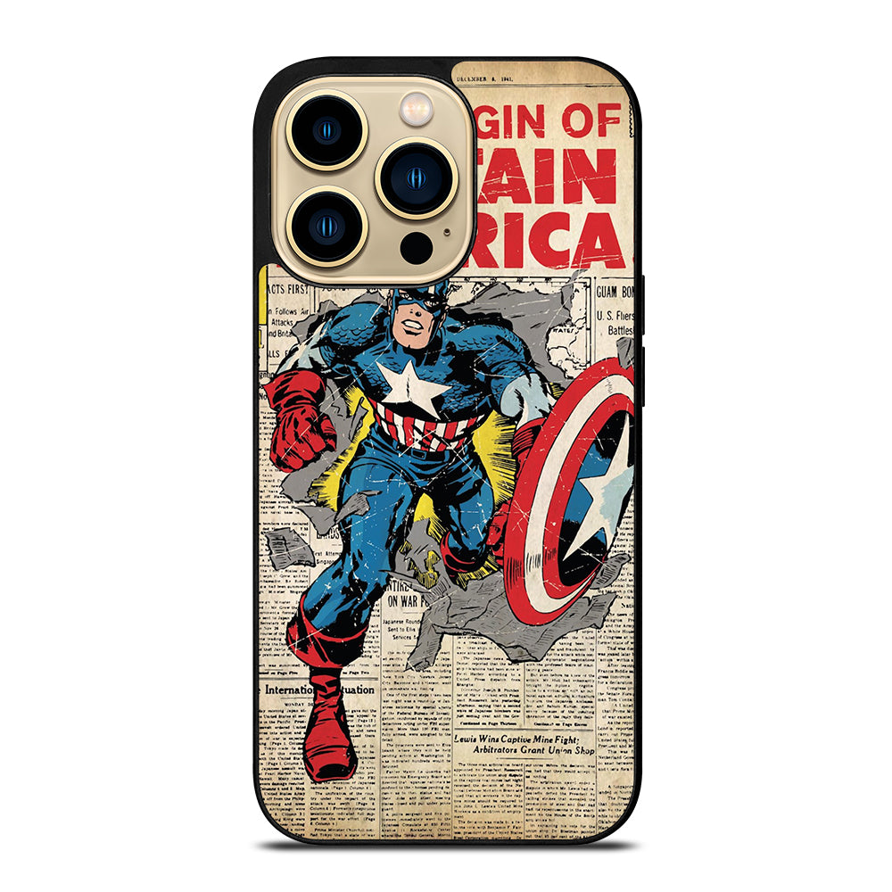 CAPTAIN AMERICA THE ORIGIN iPhone 14 Pro Max Case Cover