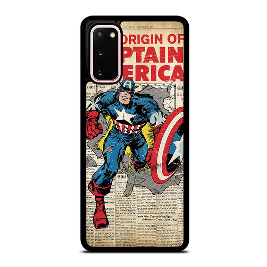 CAPTAIN AMERICA THE ORIGIN Samsung Galaxy S20 Case Cover