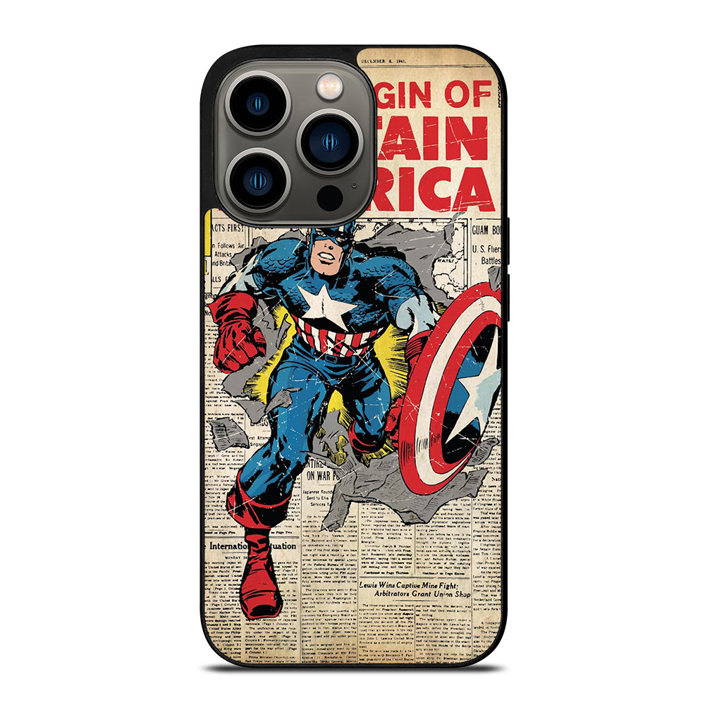 CAPTAIN AMERICA THE ORIGIN iPhone 13 Pro Case Cover