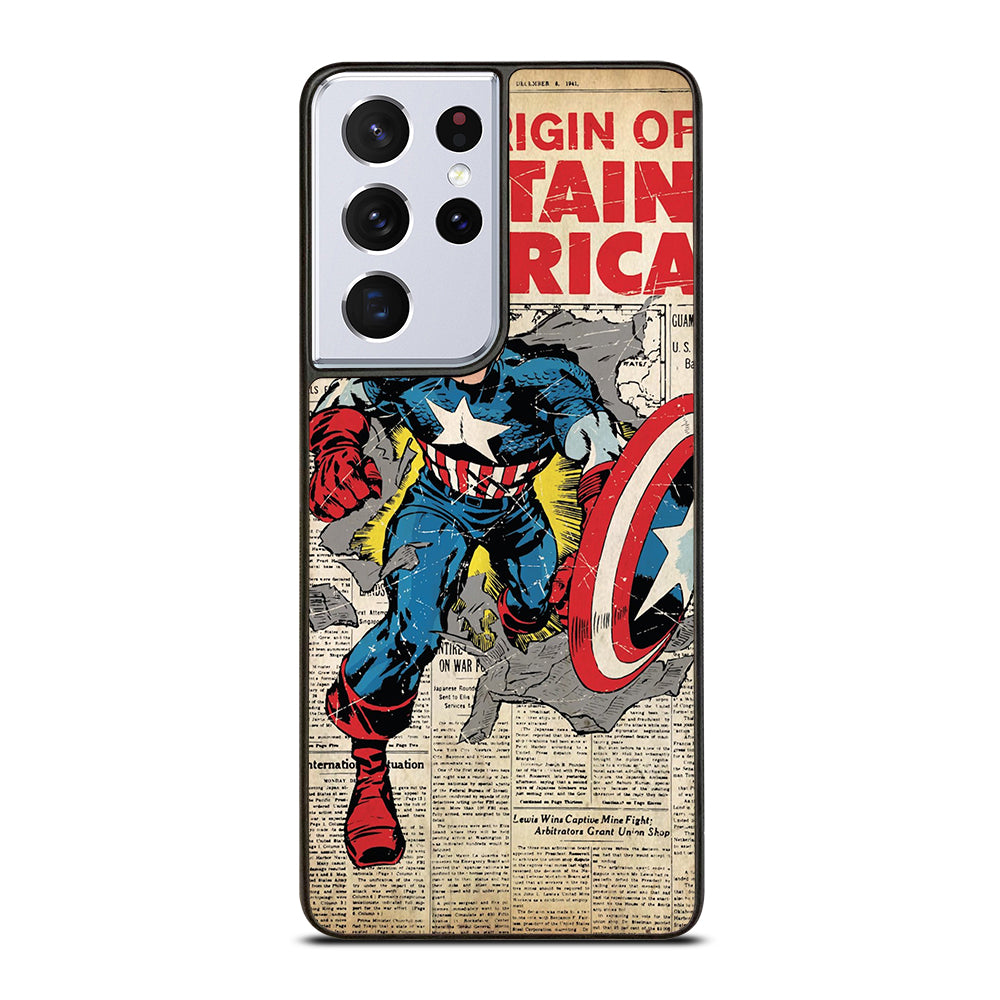 CAPTAIN AMERICA THE ORIGIN Samsung Galaxy S21 Ultra Case Cover