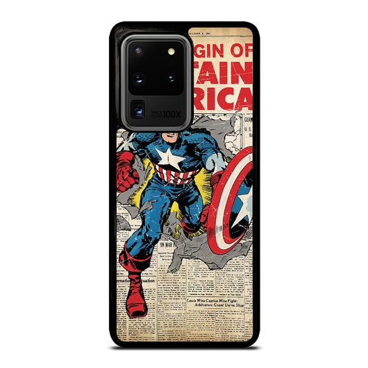 CAPTAIN AMERICA THE ORIGIN Samsung Galaxy S20 Ultra Case Cover