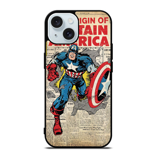 CAPTAIN AMERICA THE ORIGIN iPhone 15 Case Cover