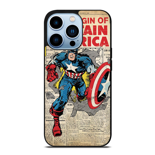 CAPTAIN AMERICA THE ORIGIN iPhone 13 Pro Max Case Cover