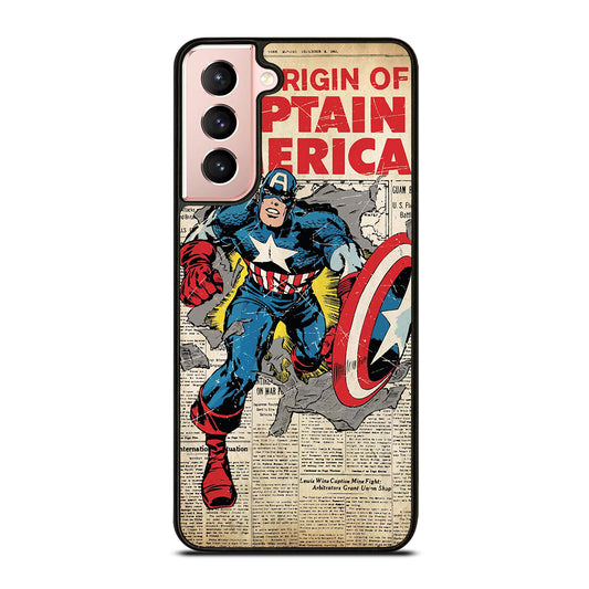 CAPTAIN AMERICA THE ORIGIN Samsung Galaxy S21 Case Cover