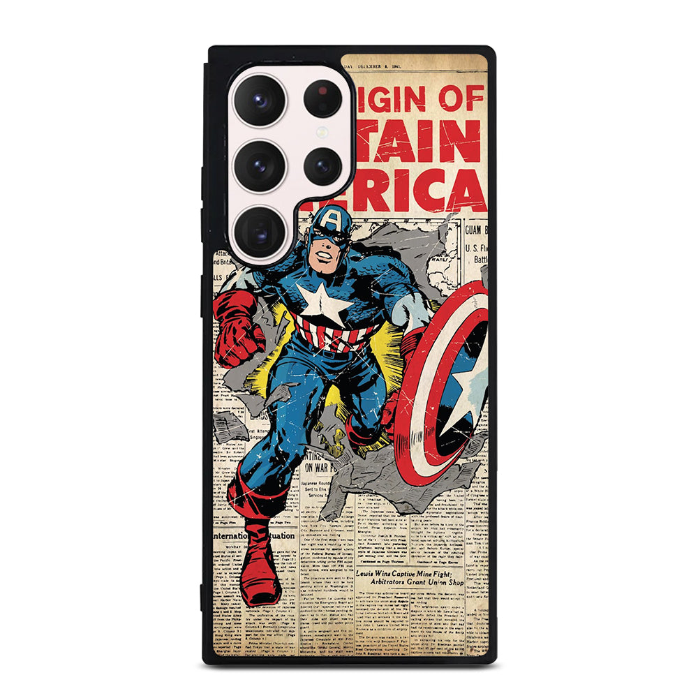 CAPTAIN AMERICA THE ORIGIN Samsung Galaxy S23 Ultra Case Cover